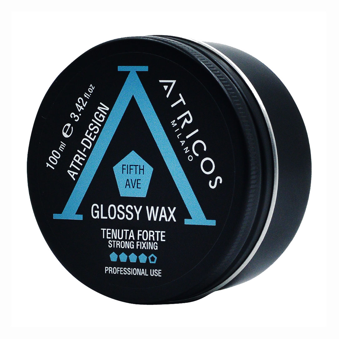 Глянцевий віск для волосся Atricos Milano Atri-Design Fifth Ave Glossy Wax сильна фіксація, 100 мл